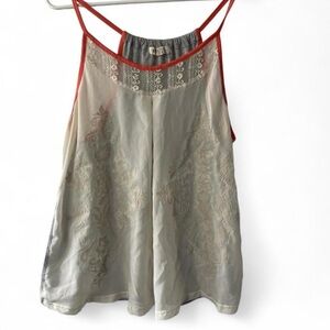 Jolt Lace Trimmed Women's Top